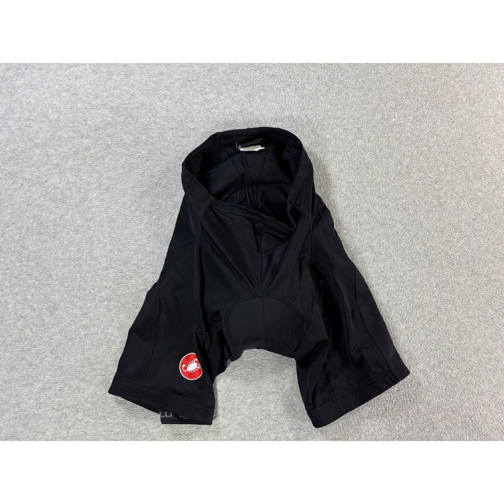 Castelli Padded Compression Cycling Tights Shorts (Men's Large) Black